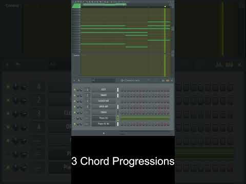 3 Chord Progressions – FL Studio Channel Rack [Harmony, Music Theory]