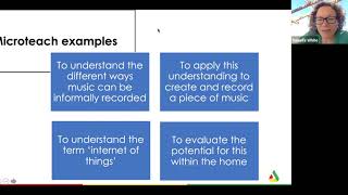 Becoming a Lecturer Program 9: Micro teach Planning