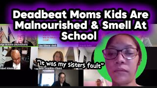 Deadbeat Moms Kids Are Malnourished \u0026 Smell At School at parental rights termination court hearing