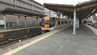 近鉄22000系AL02編成の特急奈良行き 新田辺駅