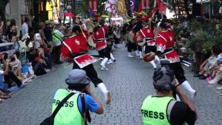 昇龍祭太鼓 (十五夜流り) ＠ モア４番街 in 新宿エイサーまつり 2014