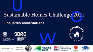 Sustainable Homes Challenge 2021 Final Pitch Presentations