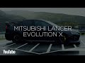 The Black Mitsubishi Lancer Evolution shines like glass 4K