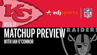 Chiefs @ Raiders | NFL Week 10 | EdjSports Matchup Preview