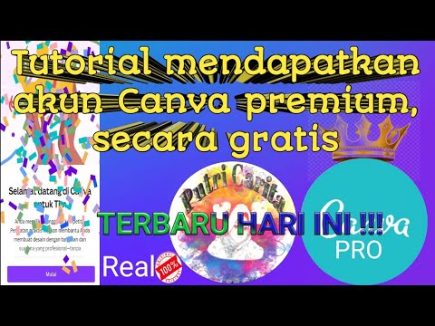 CARA MENDAPATKAN AKUN CANVA PRO PREMIUM 2023 GRATIS| How To Get Free ...