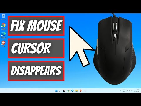 Mouse pointer or cursor disappears on Windows 11/10 laptop or Surface device