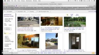 Creating Saved Searches in Craigslist