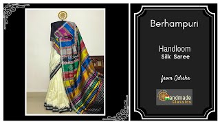 Exclusive Double Aanchal - Berhampuri Silk Saree, Order Today