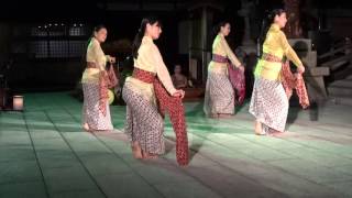 2)JavaDance\u0026Gamelan Festival(SariKusuma)観月の夕べ