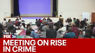 Houston's Third Ward, District D held meeting to discuss rise in crime