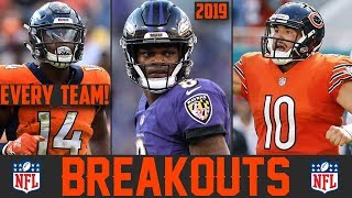 Every NFL Team's Breakout Player for 2019 (NFL Breakout Players 2019) *OFFENSE*