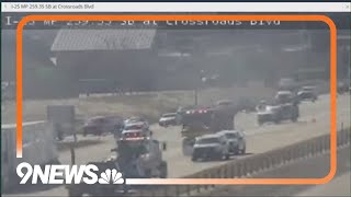 Driver killed in crash on I-25 in Larimer County