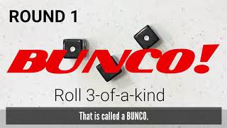 Bunco Bash Instructions subtitled