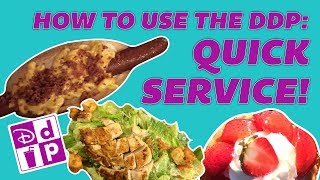 How does the Disney World Quick Service Dining Plan Work