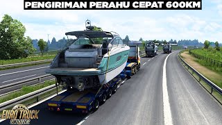 Hari hari Di Marahin Bos !! Truk Rekan Kerja Nyankut, Ribut Sama Truk Lain Dah Lah 😭 ETS 2 Indonesia