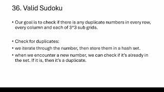 Valid Sudoku - LeetCode 36 - Hash set - Python