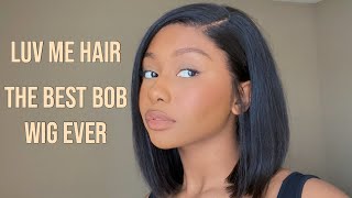 THE BEST BOB WIG EVER | LuvMeHair Lace Front Bob Wig