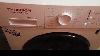 THOMSON 7.5 KG FRONT LOAD Washing machine// #technical #thomson washing machine