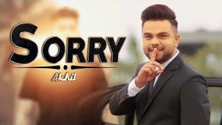 Sorry (Full Video) - Akhil | Parmish Verma | New Panjabi Song 2018