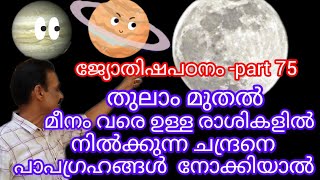 ജ്യോതിഷം ശാസ്ത്രീയ പഠനം ഭാഗം 75 @VENUSYOUTUBECHANEL @YouTube #astrologymalayalam #scientific