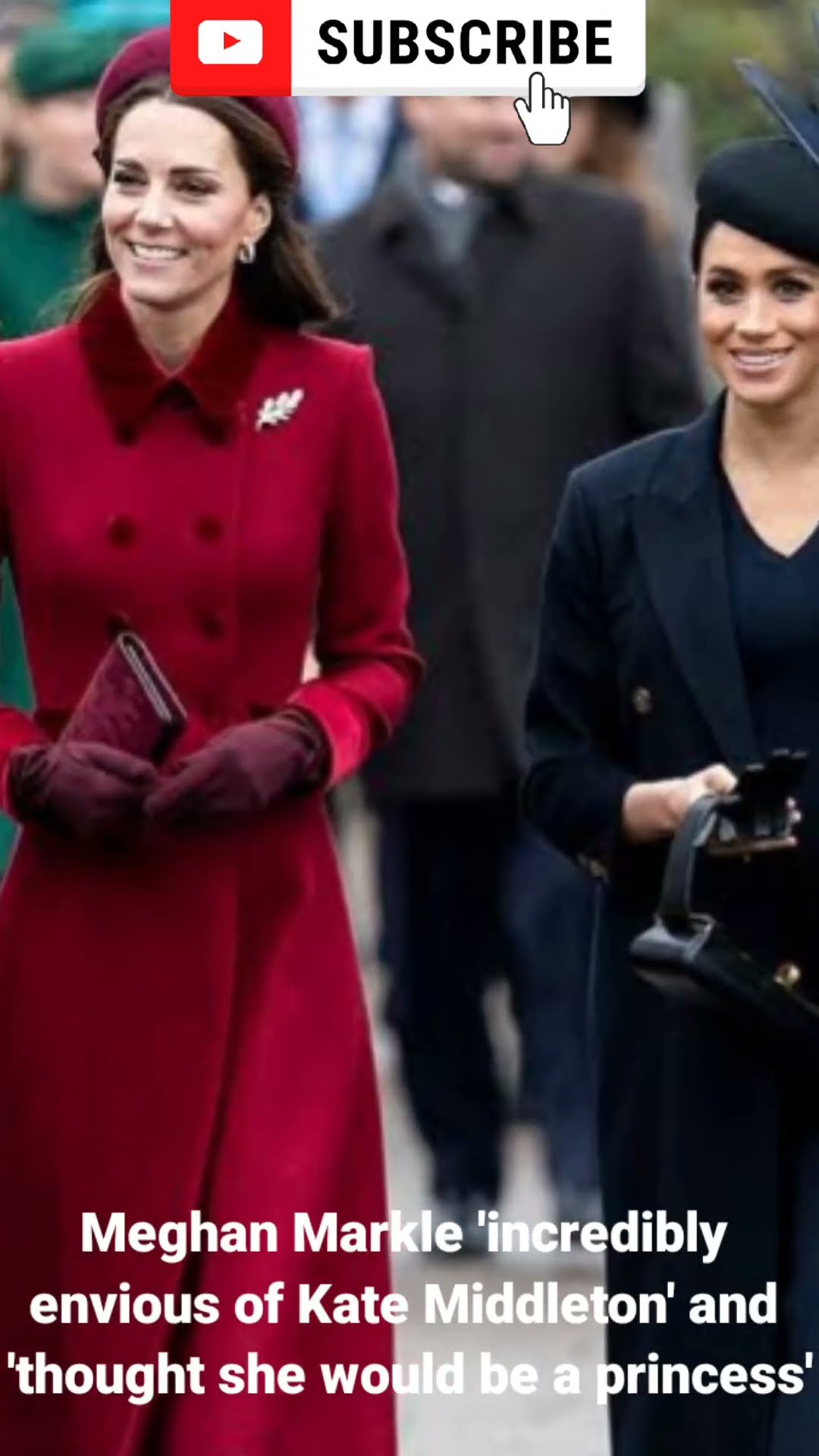 Meghan Markle 'incredibly envious of Kate Middleton' and 'thought she would be a princess'