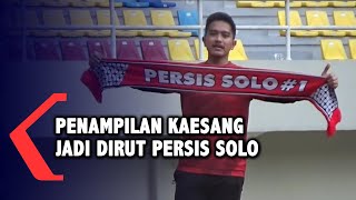 Begini Penampilan Atletis Kaesang Pangarep Resmi Jadi Dirut Persis Solo