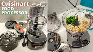 Cuisinart Elemental Food Processor w/Dicing Kit and Adjustable Slicing Disc | Full Review and Demo