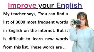 Learn 3000 Words Easily || Boost Your English with Graded Reader || Listening Practice