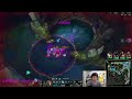 rank 1 hecarim 1v9 destroying high elo engsub