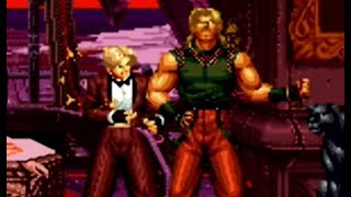 kof94 ルガールvs女性チーム（ユリサカザキ、不知火舞、キング）