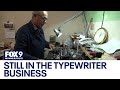 Typewriter repairman still in business in 2024