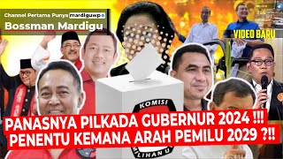 PERTARUNGAN PILGUB JATENG, JAKARTA \u0026 SUMUT : ANCAMAN POTENSIAL DI PILPRES 2029 !!! - Mardigu Wowiek