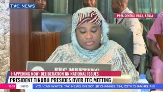 President Tinubu Presides Over FEC Meeting