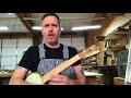 Completed Work Demo #294 Walnut And Pistachio Mini 5 String Banjo