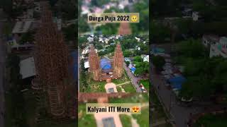 Kalyani ITI More Durga Puja 2022 | Durga Puja Theme Malaysia Twin Tower