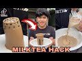 MILKTEA TIKTOK FOOD HACK(GRABE MA GUGUSTOHAN MOTO!!?)