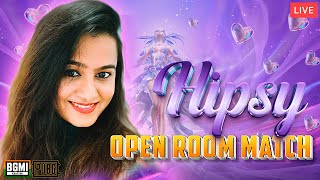 BGMI ROOM MATCH Live | TAMIL GIRL GAMER FACECAM | தமிழ் BGMI Live | PUBG mobile Live || THE HIPSY