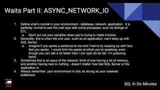 Wait Types Part II: ASYNC_NETWORK_IO