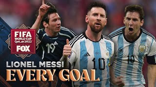 Lionel Messi: Every World Cup goal in Argentina career from 2006 to 2022 | FOX Soccer