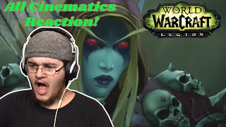 World of Warcraft: Legion | All Cinematics Reaction!