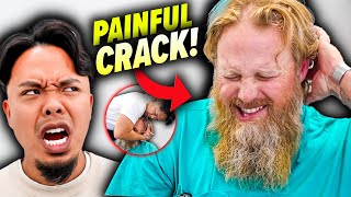 CHIROPRACTOR **SAVES** VETERAN FROM 'BACK SURGERY!' 😱😭 | Chiropractic Adjustment | Dr Tubio