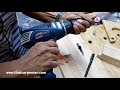 ep.680 installed workbench vise ติดตั้งและใช้งาน ปากกาหัวโต๊ะ