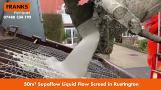 Supaflow Liquid Flow Screed | 50m² in Rustington