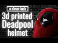 3D PRINTED DEADPOOL MASK (WEARABLE)