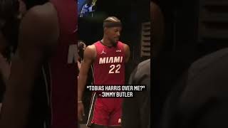 'Tobias Harris over me!?' - Jimmy Butler after eliminating Philly 😳