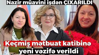 Nazir müavini Mariana Vasileva vəzifəsindən azad olundu