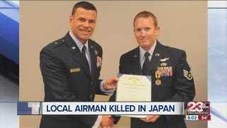 Local airman killed in Japan