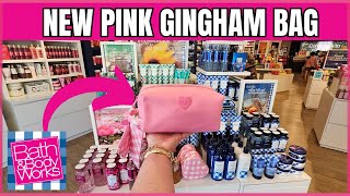 NEW PINK GINGHAM BAG PLUS SAS SOAPS 75% OFF #bathandbodyworks