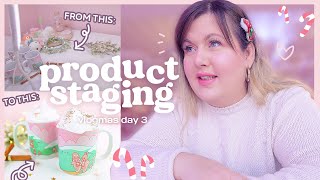 STUDIO VLOG ✨ The day before a huge product launch & Making lots of Earrings🎄 VLOGMAS DAY 3