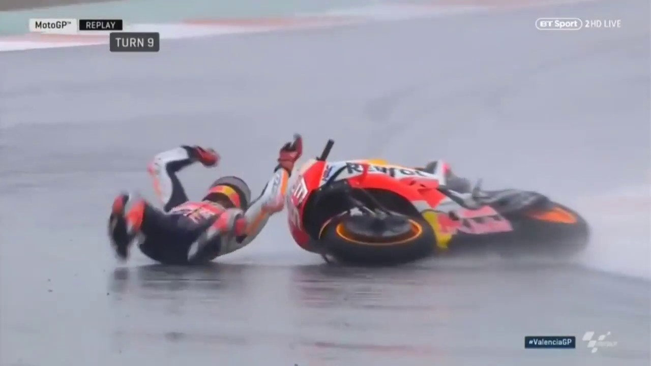 HIGHLIGHT MOTOGP - Marquez Crash - YouTube